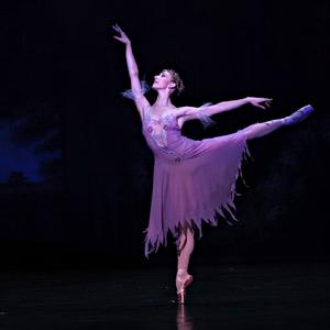 Lisa Edwards in The Sleeping Beauty.  Photo:  Ken Sparrow.